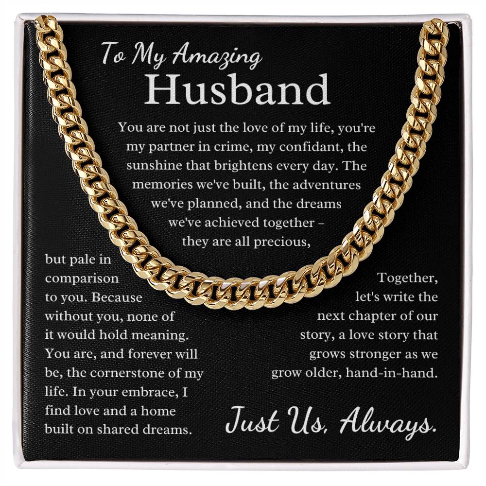 To My Amazing Husband - None of it Would Hold Meaning