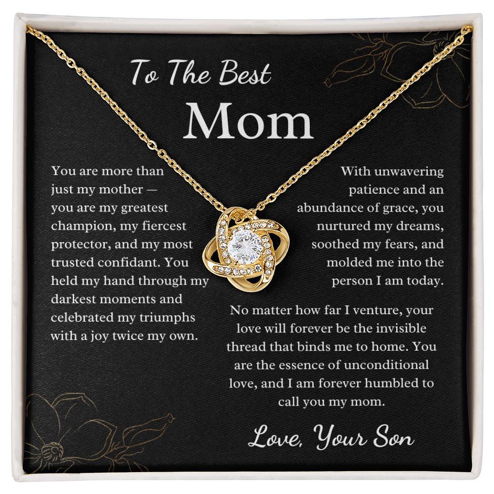 To The Best Mom - You Held My Hand Through My Darkest Moments