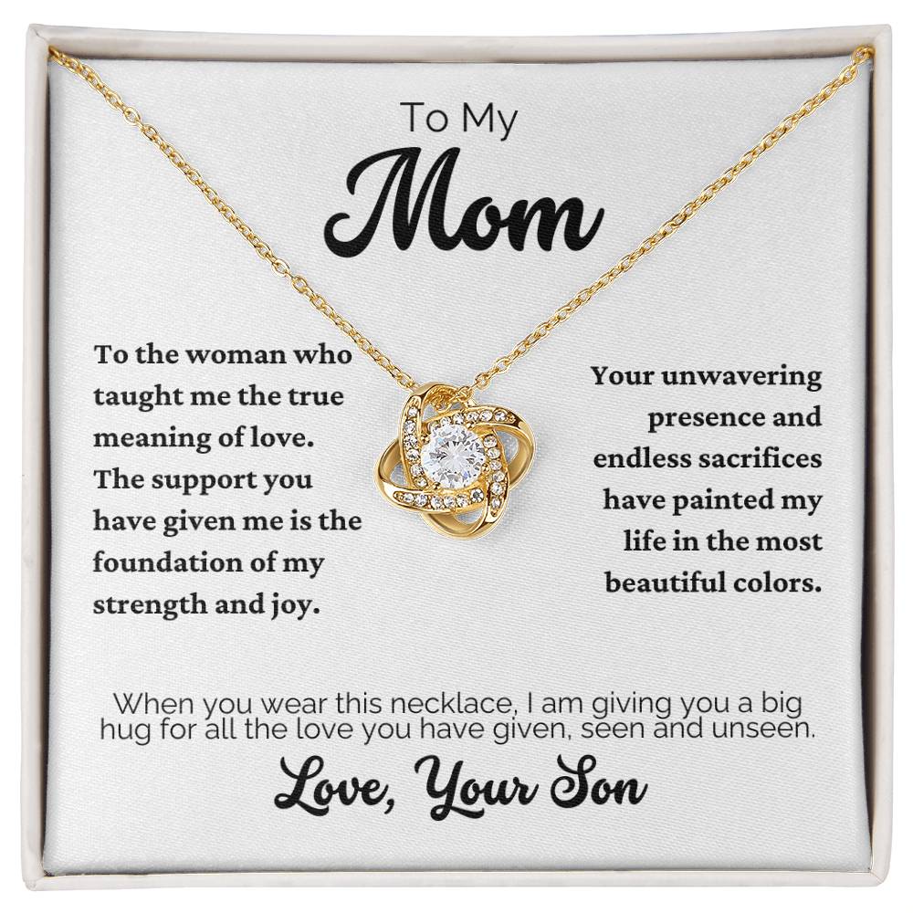 To My Mom - Your Support is My Foundation