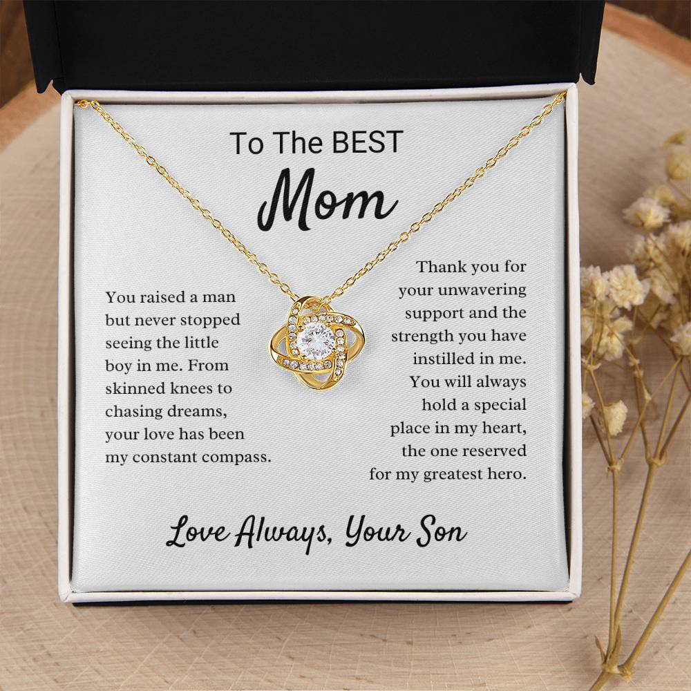 To The BEST Mom - You Never Stopped Seeing the Little Boy in Me