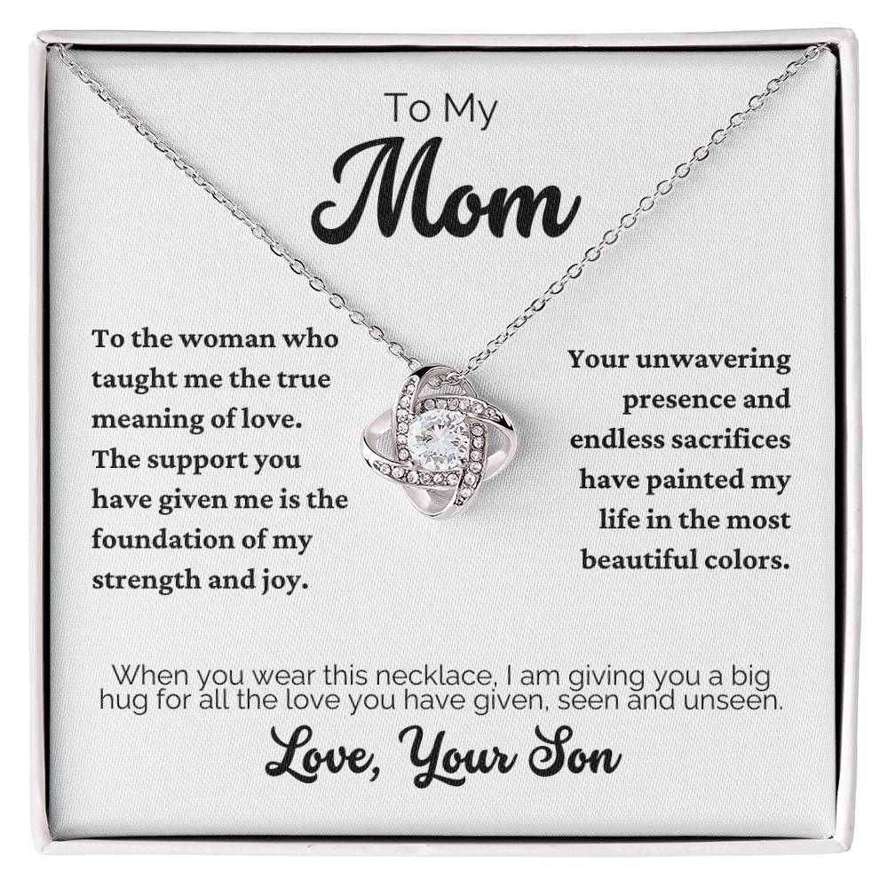 To My Mom - Your Support is My Foundation