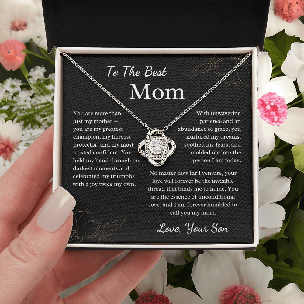 To The Best Mom - You Held My Hand Through My Darkest Moments