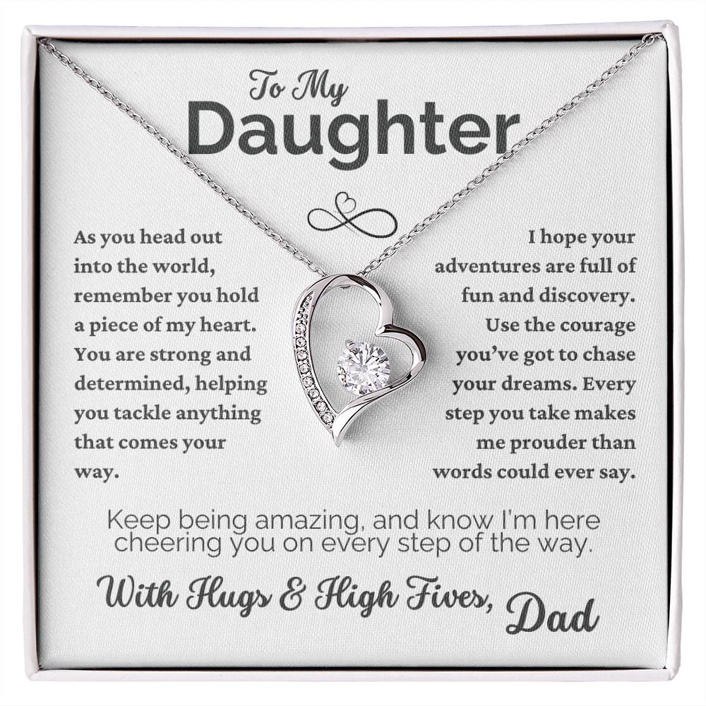 To My Daughter - Know I'm Here Cheering You On