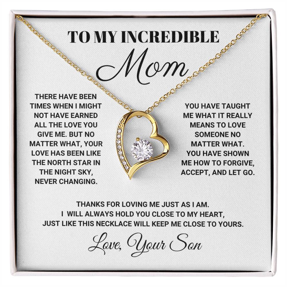 To My Incredible Mom - Your Love is The North Star In The Night Sky